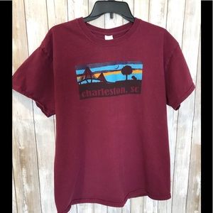 Charleston SC tee. Size large. Unisex